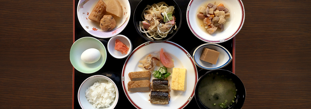 朝食のご案内 和食